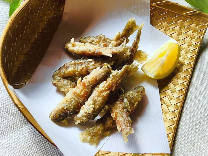岩魚の唐揚げ