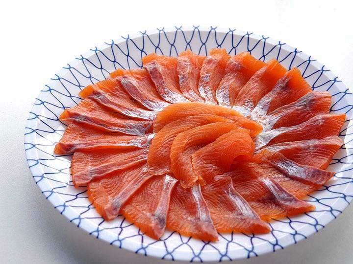 イワナ・ニジマス2種の刺身食べ比べセット - サムネイル 3