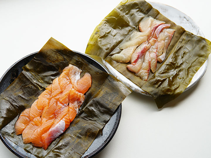 イワナ・ニジマス2種の昆布〆食べ比べセット - サムネイル 3