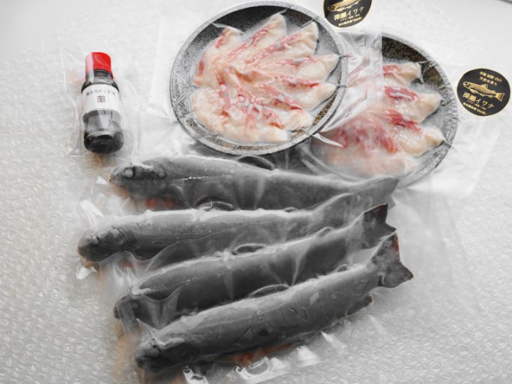 イワナの塩焼き＆お刺身セット - サムネイル 4