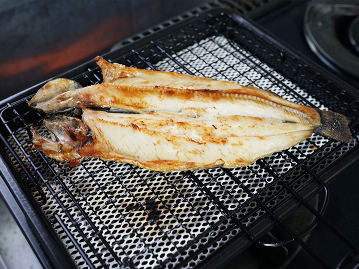 栄養満点な川魚料理