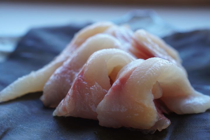 深瀬イワナの昆布〆 盛り付け例 - 北陸伝統の味をご家庭で