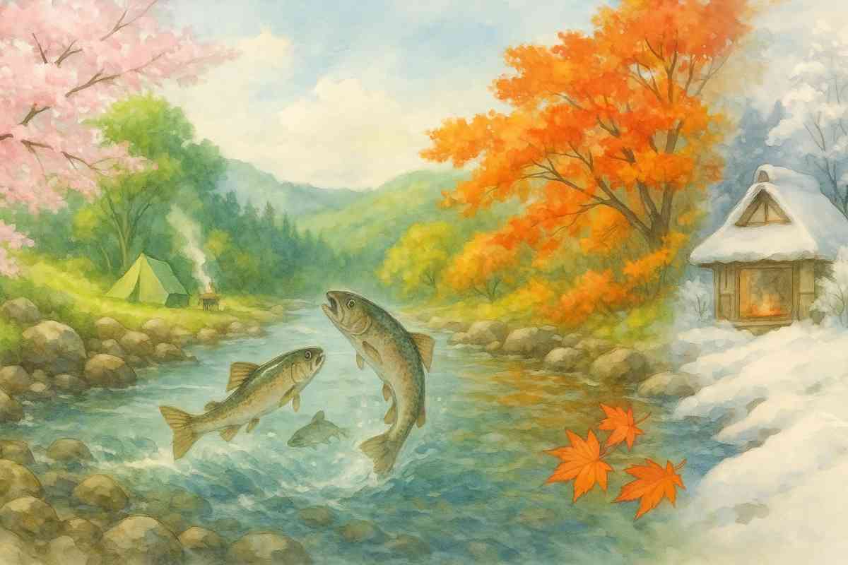 春夏秋冬の川魚特集